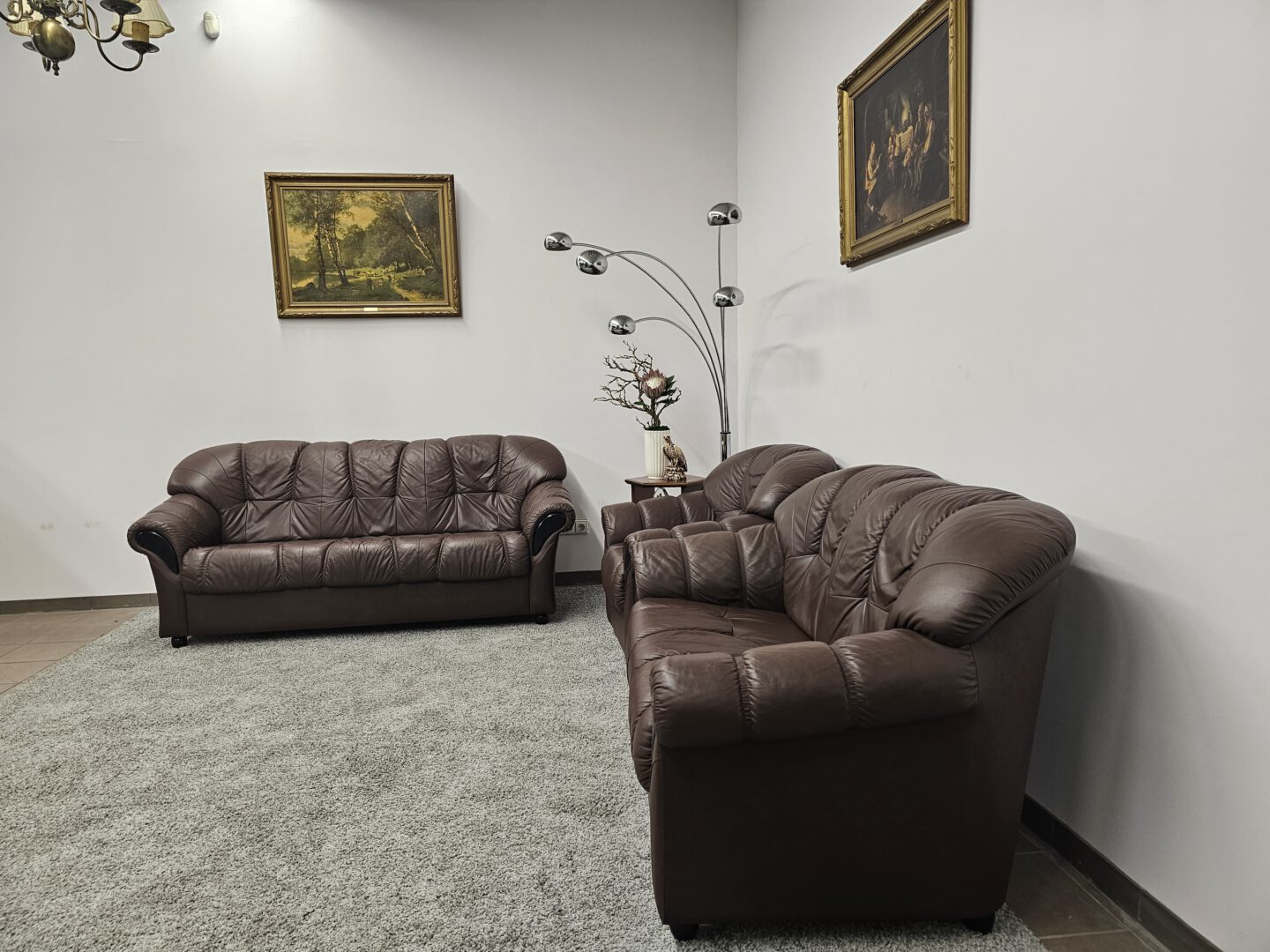 Natūralios odos komplektas