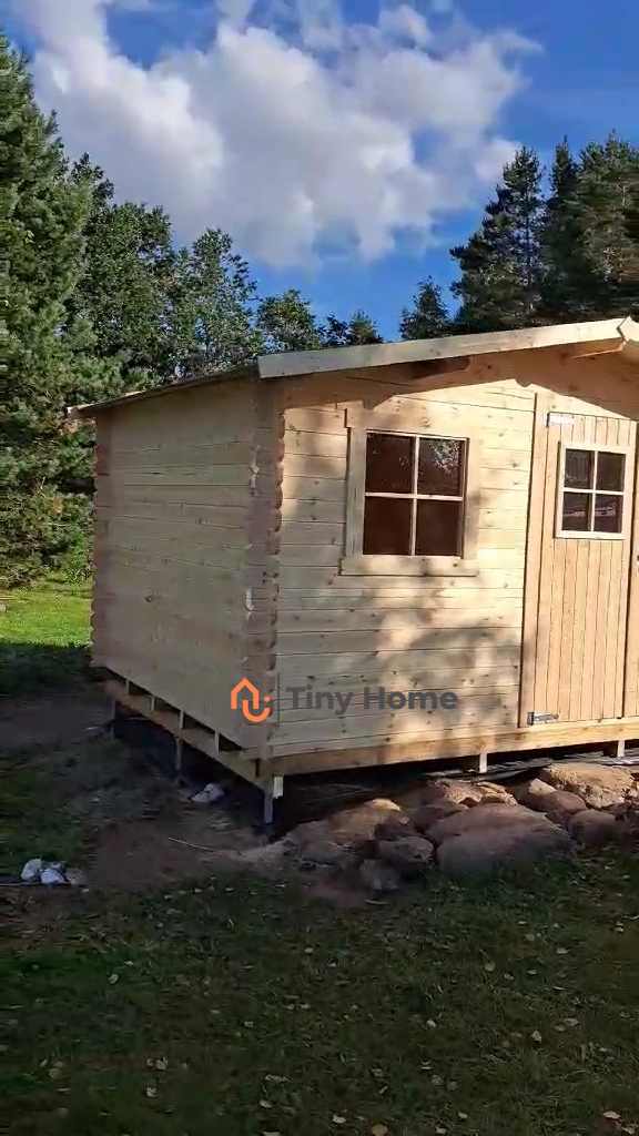 Medinis sandėliukas 1280 eur. 3×4 m. Akcija