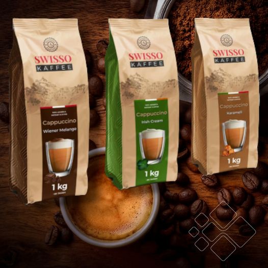 Kapučino kava Swisso Kaffee, 1kg