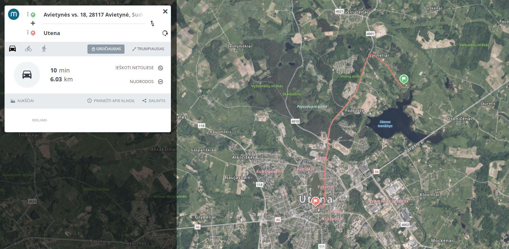 Utenos r. sav., Avietynės vs., žemės ūkio paskirties sklypas su statybos leidimu