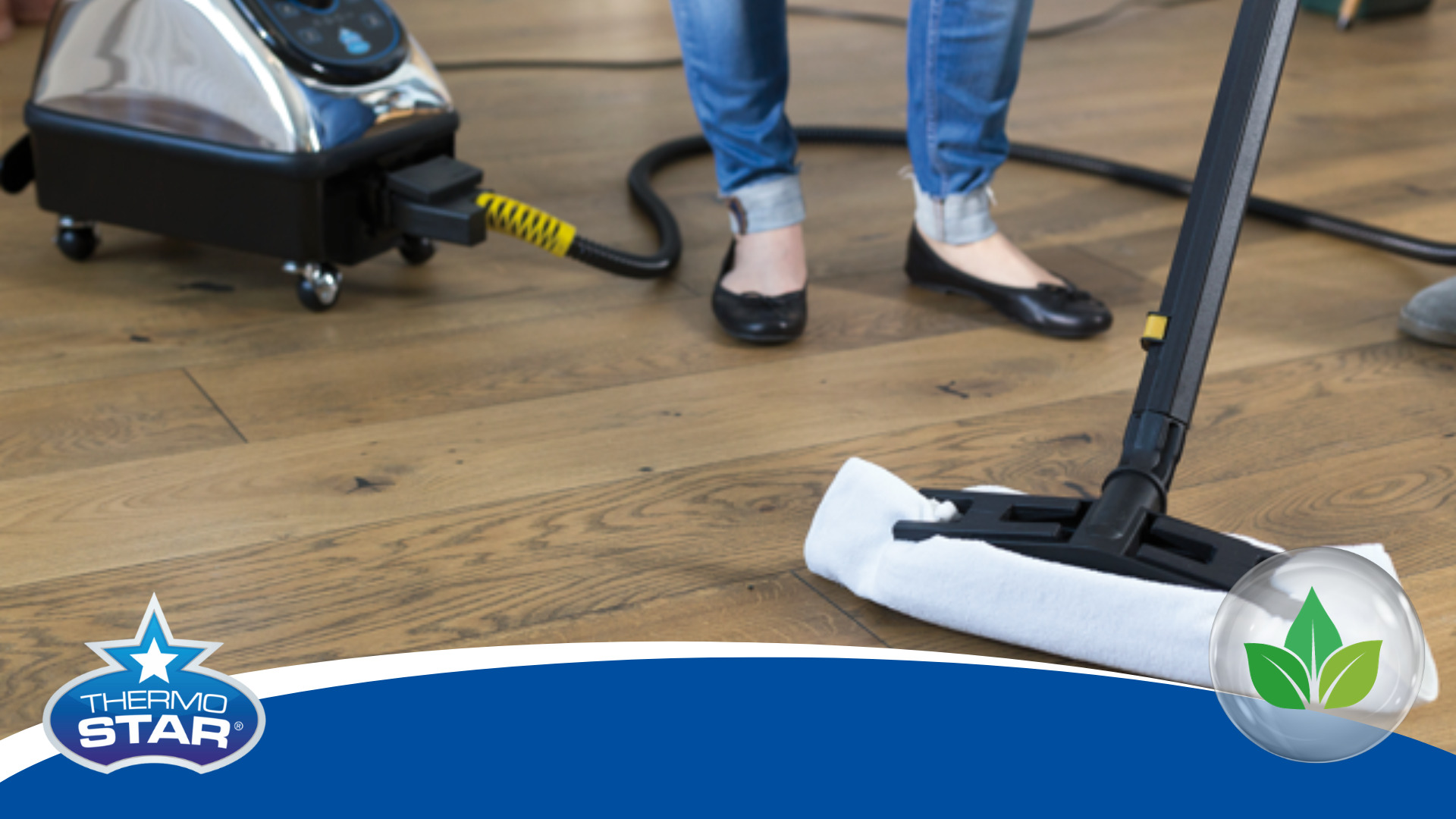 2 kartus galingesnio garų valytuvo Thermostar nuoma