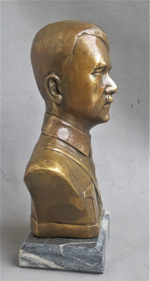 Senas A.hitlerio Bronzinis Sunkus Biustas+dar.