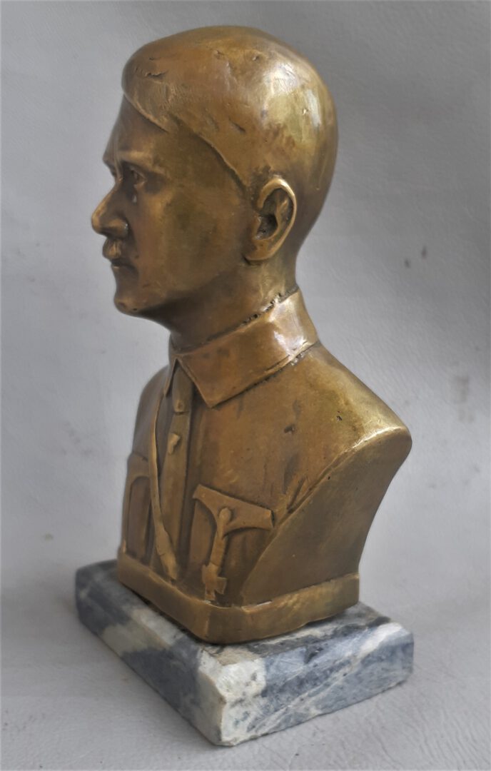 Senas A.hitlerio Bronzinis Sunkus Biustas+dar.