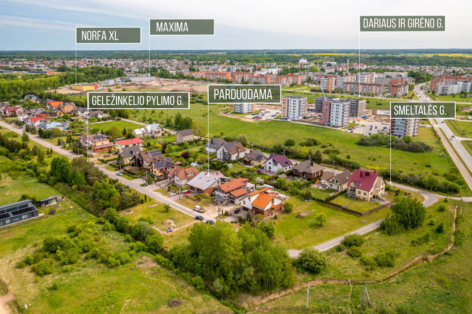 Parduodamas namas Gargžduose