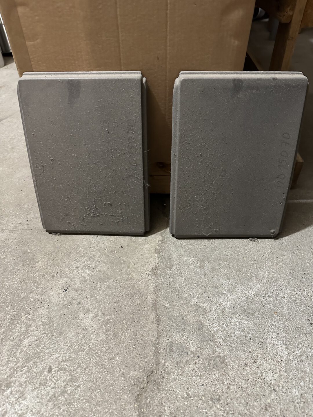 Krosnelės Jotul F8 šoninės sienelės