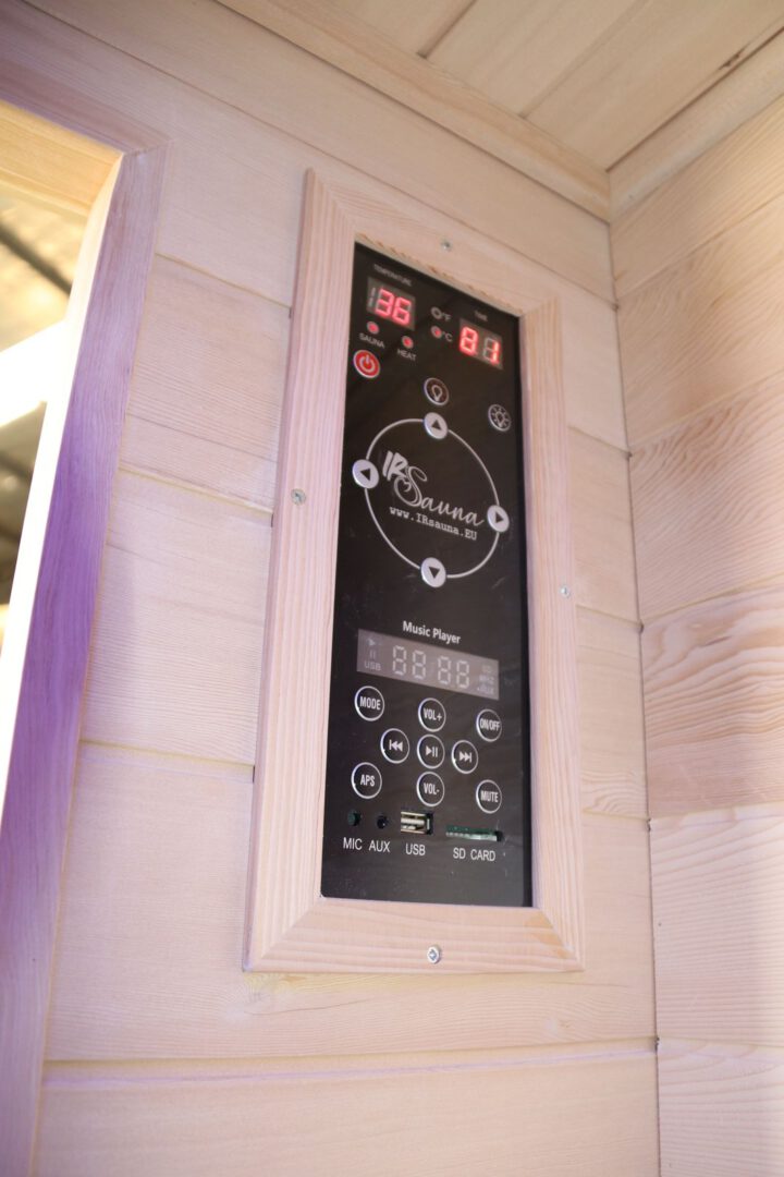 Infraraudonųjų spindulių sauna IDEAL 1
