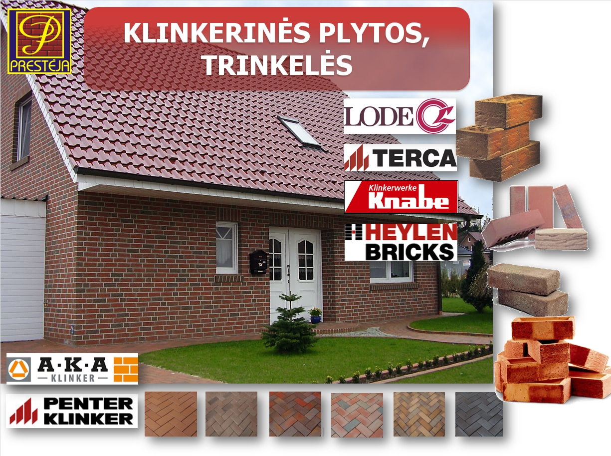 Statybinės apdailos medžiagos nuo pamatų iki stogo