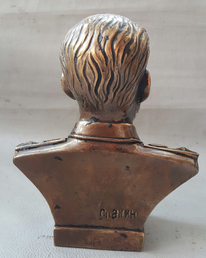 J. Stalino bronzinis biustas statula skulptūra