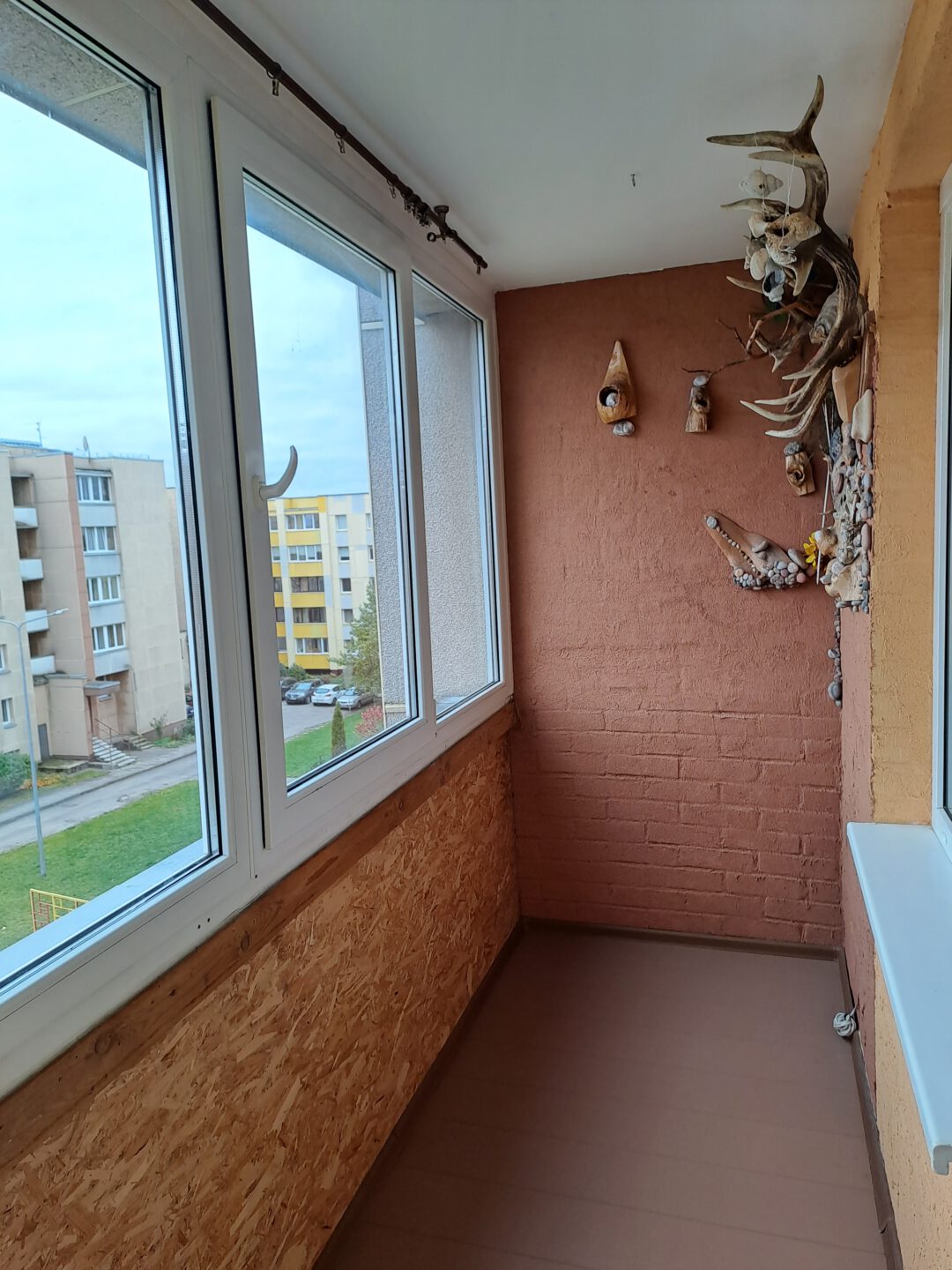 Dviejų kambarių buto nuoma, IV aukšte