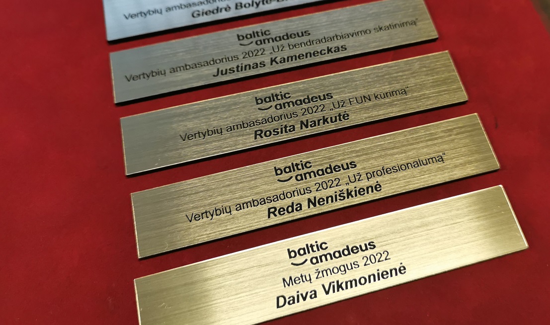 Graviravimas lazeriu Vilniuje