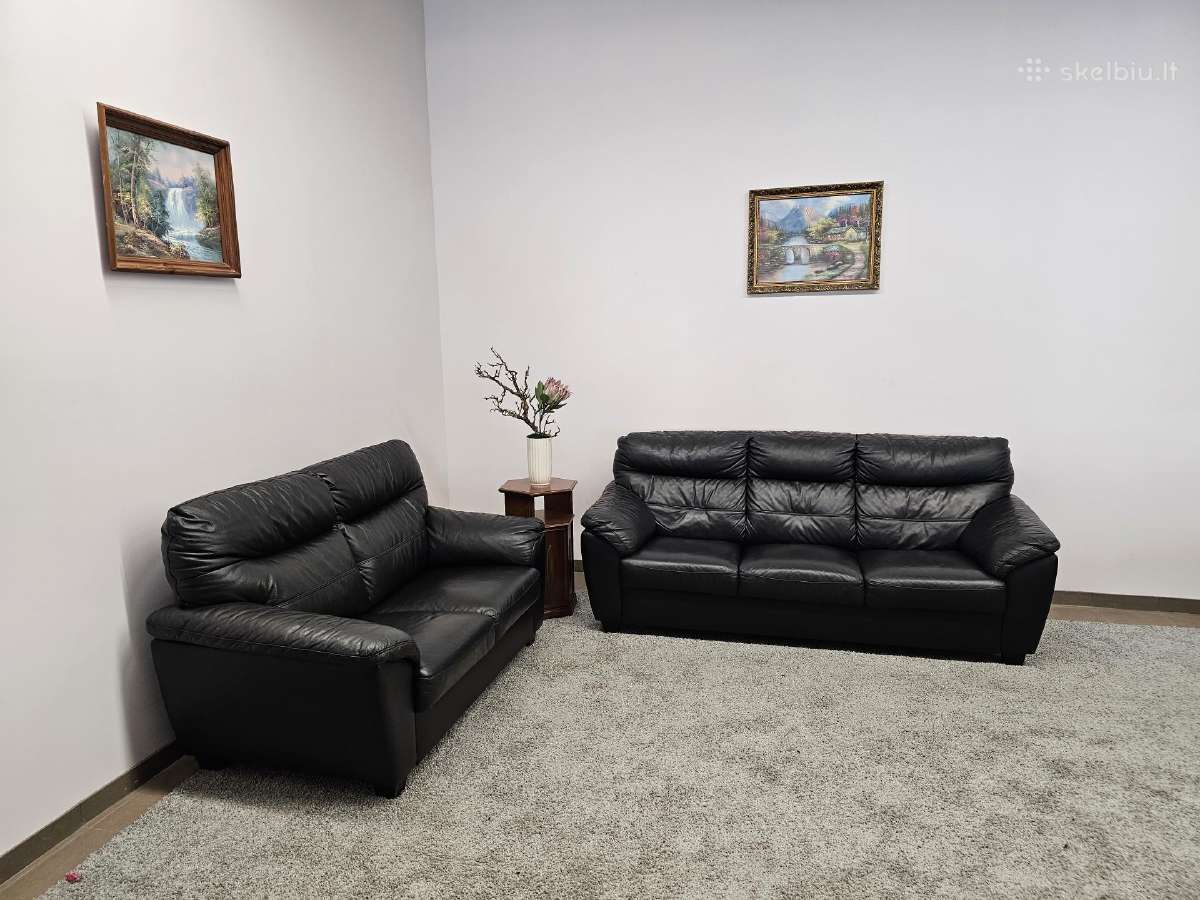 Natūralios odos komplektas