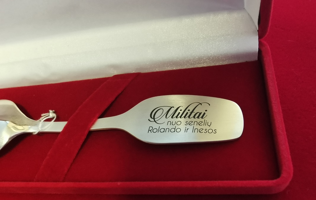 Graviravimas lazeriu Vilniuje