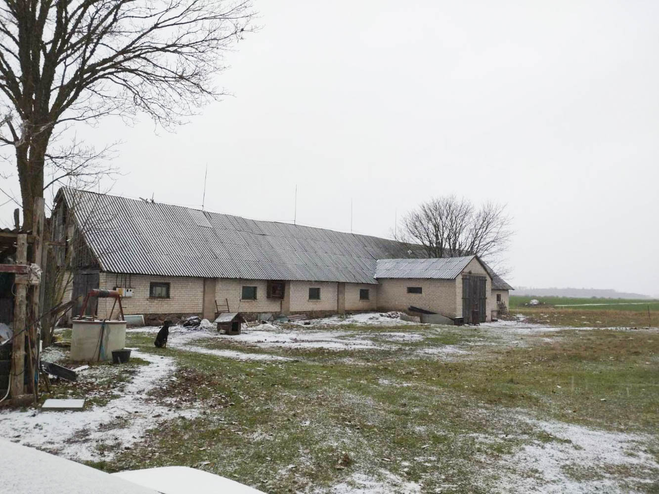 Anykščių raj. Titeikių kaime parduodama sodyba su ferma