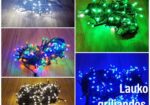 Kalėdinės LED lempučių girliandos
