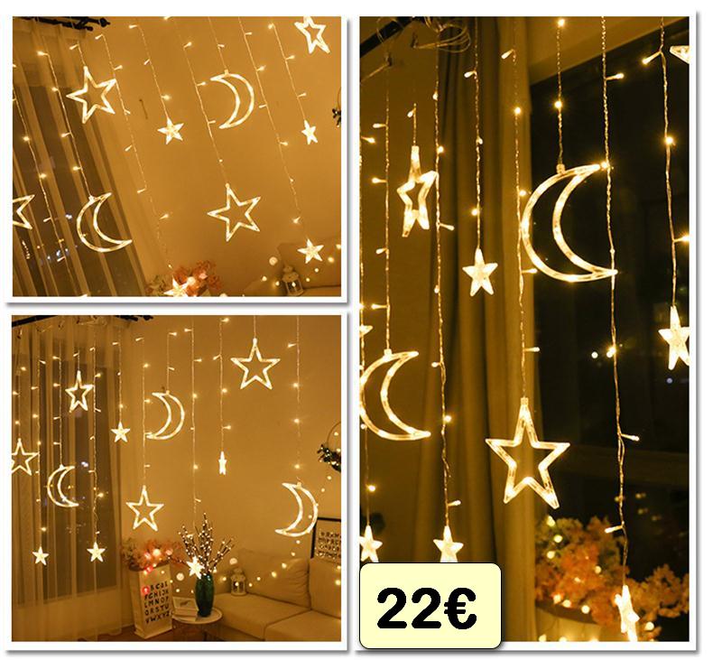 Kalėdinės LED lempučių girliandos