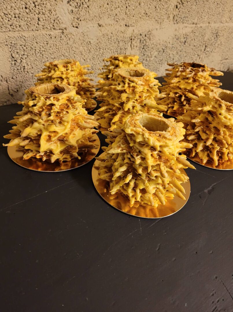 Šakočiu kepimo įranga