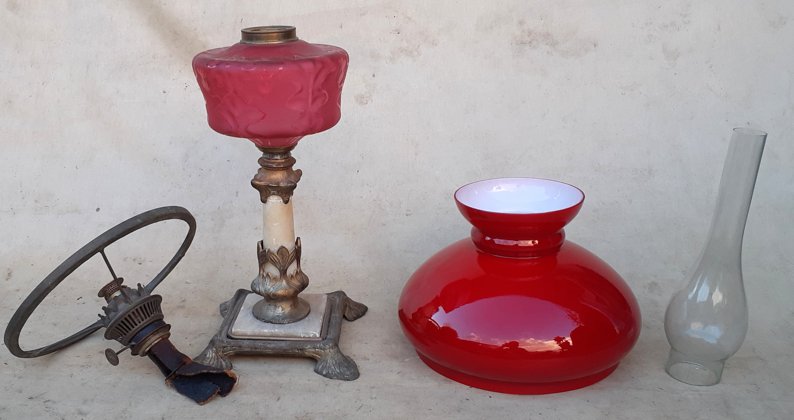 Nr.26) L. Prabangi antik.žibalinė Lempa veikianti