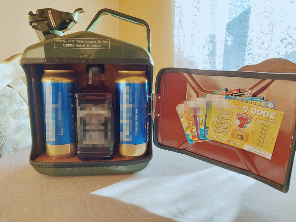 20l Kanistras (Mini baras) Dovana vyrui