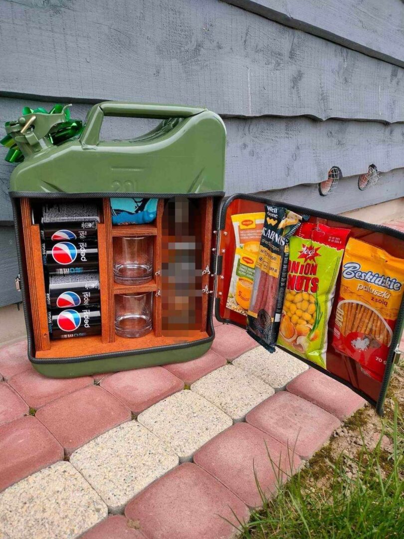 20l Kanistras (Mini baras) Dovana vyrui