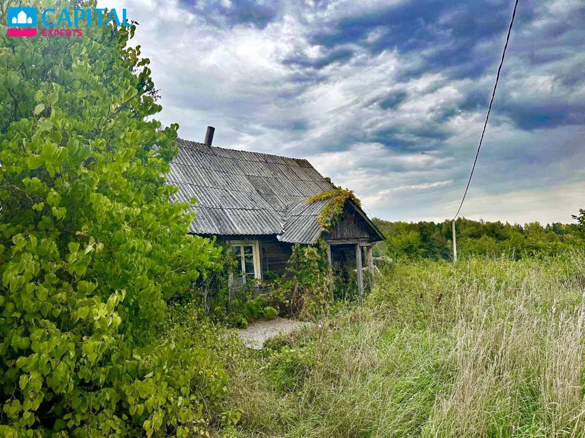 Parduodama 44,47 a sena sodyba prie Vladišiaus ež., Trakų raj.