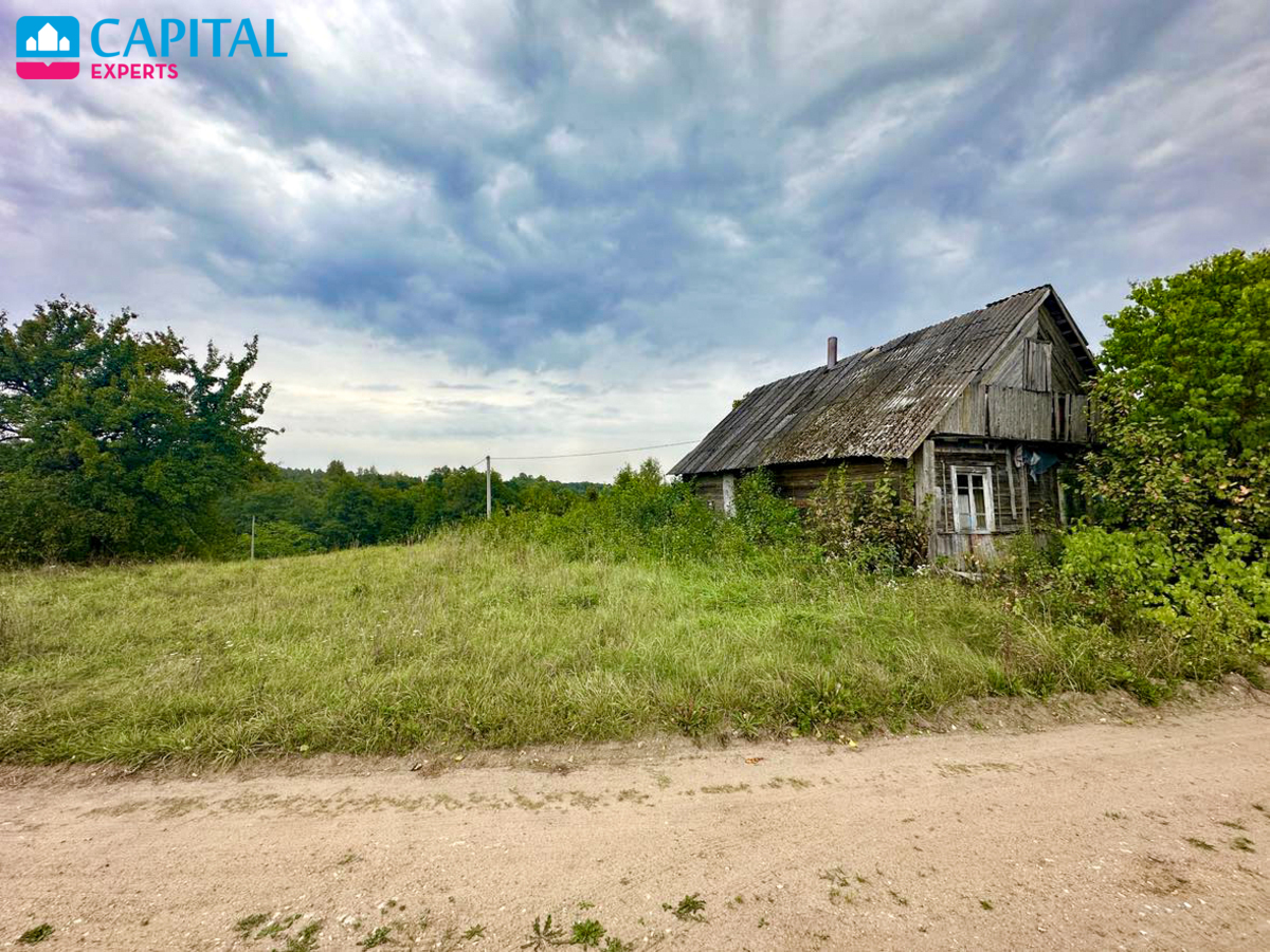 Parduodama 44,47 a sena sodyba prie Vladišiaus ež., Trakų raj.