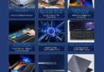 Parduodu naują CRELANDER Dviejų ekranų žaidimų nešiojamąjį kompiuterį 16 colių LCD ekranas + 14 colių jutiklinis ekranas 64GB RAM 2TB SSD, Intel Core i7-10750H