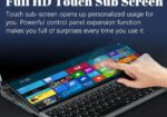 Parduodu naują CRELANDER Dviejų ekranų žaidimų nešiojamąjį kompiuterį 16 colių LCD ekranas + 14 colių jutiklinis ekranas 64GB RAM 2TB SSD, Intel Core i7-10750H