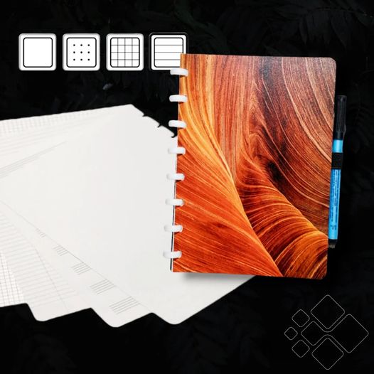 Rinkinys ESQUOIA A5 ALLIN (4 užrašinės)