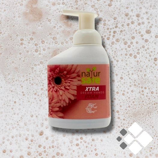 Ekologiškas muilas-putos NATURSAFE XTRA DREAM HANDS 500ml
