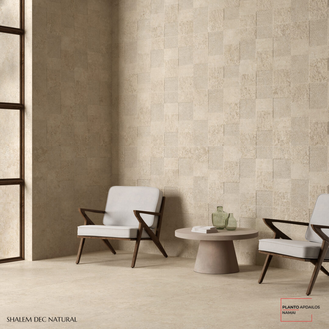 Akmens masės plytelės