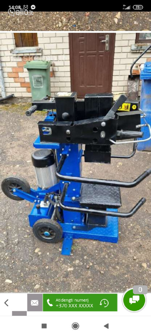 Yvairios malkų skaldyklės pigiau su garantiniu, Vilkaviškio r. sav.