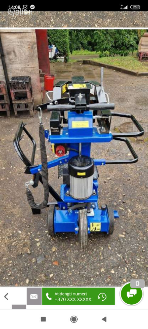 Yvairios malkų skaldyklės pigiau su garantiniu, Vilkaviškio r. sav.