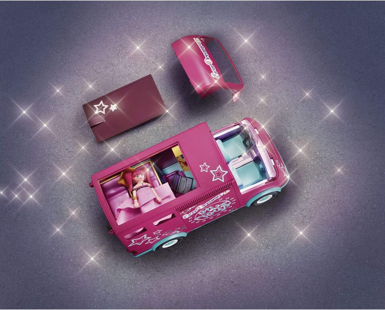 70152 PLAYMOBIL® EverDreamerz Mago pasaulis – kelioniniame furgone.