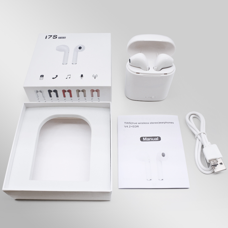 Belaidės Ausinės BT I7S TWS Su „POWERBANK“