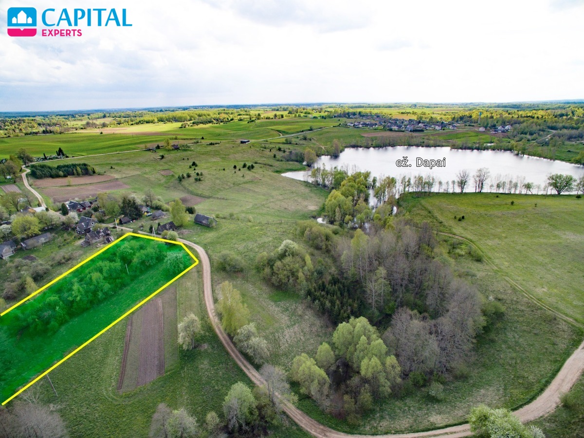 Parduodama 44,47 a sena sodyba prie Vladišiaus ež., Trakų raj.