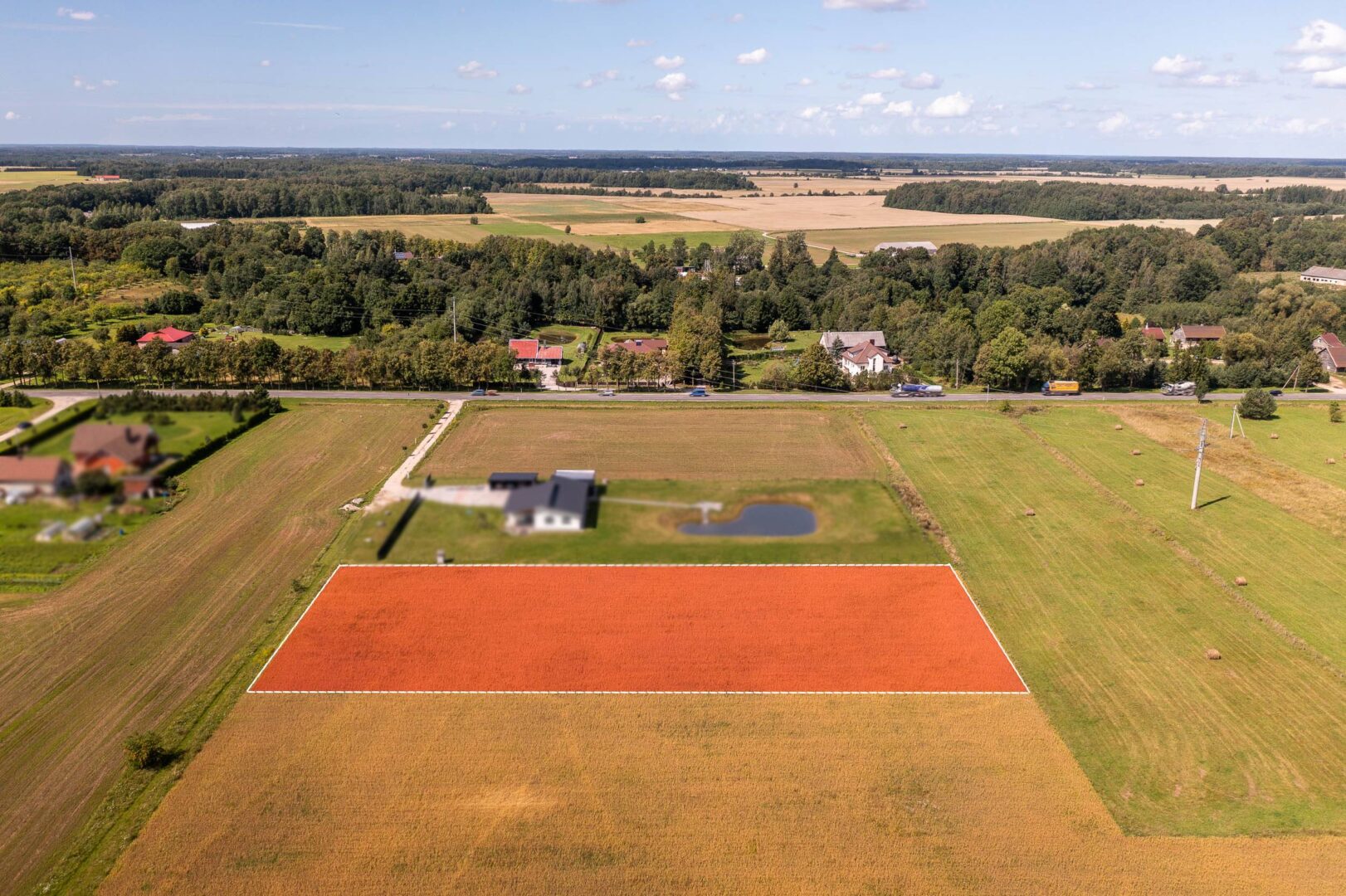 Parduodamas namų valdos sklypas Vėžaičiuose