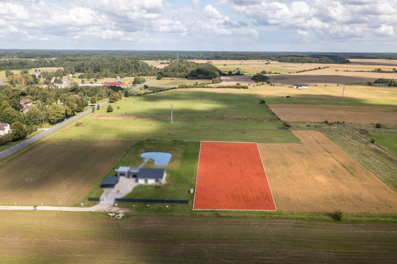 Parduodamas namų valdos sklypas Vėžaičiuose