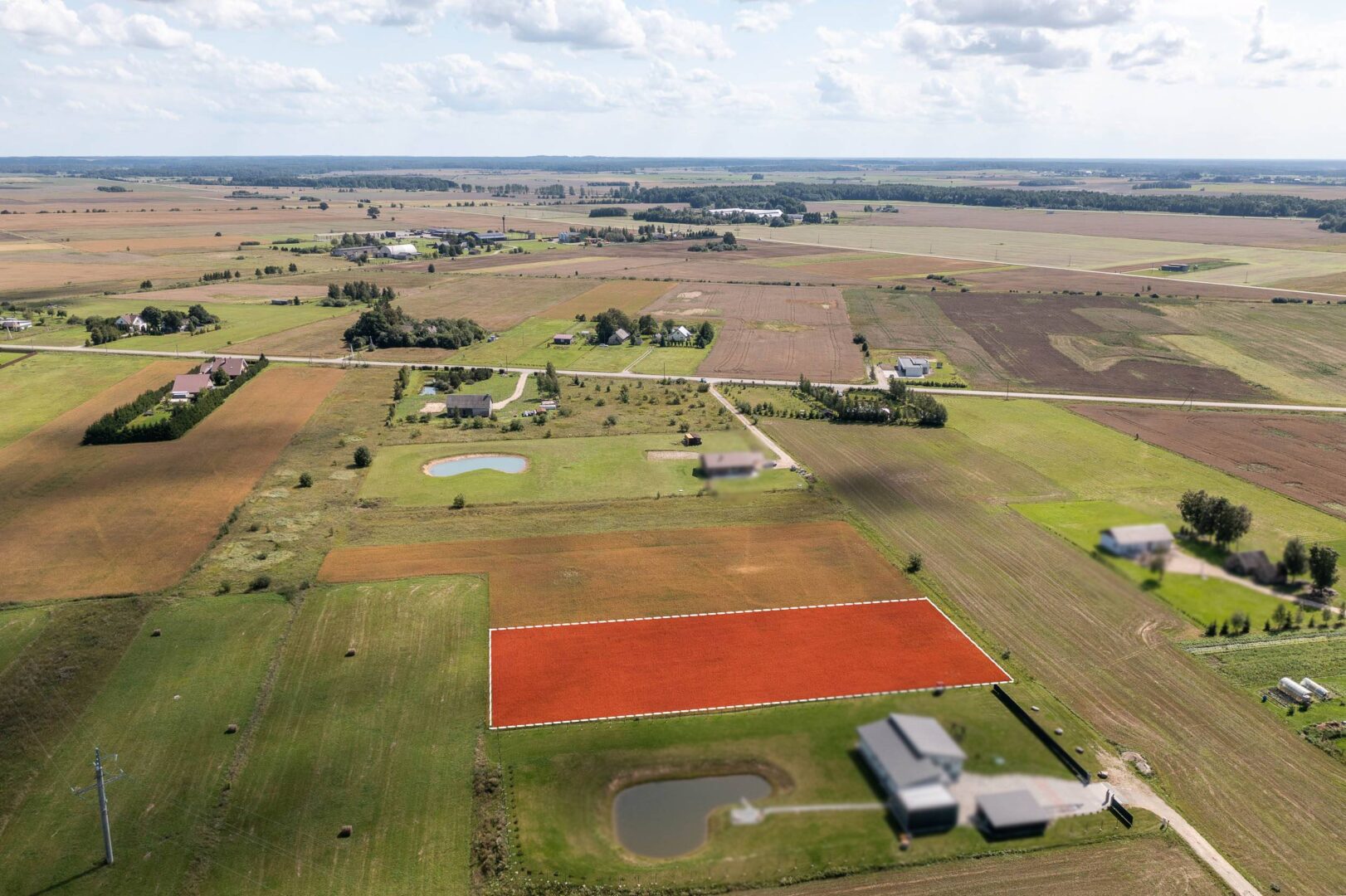 Parduodamas namų valdos sklypas Vėžaičiuose
