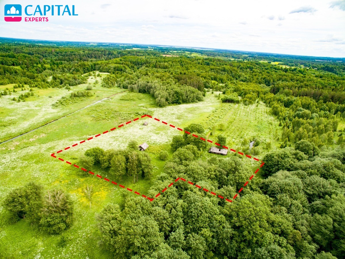 Parduodama 1,72 ha sodyba prie miško Jurgėnų kaime, Ignalinos raj.