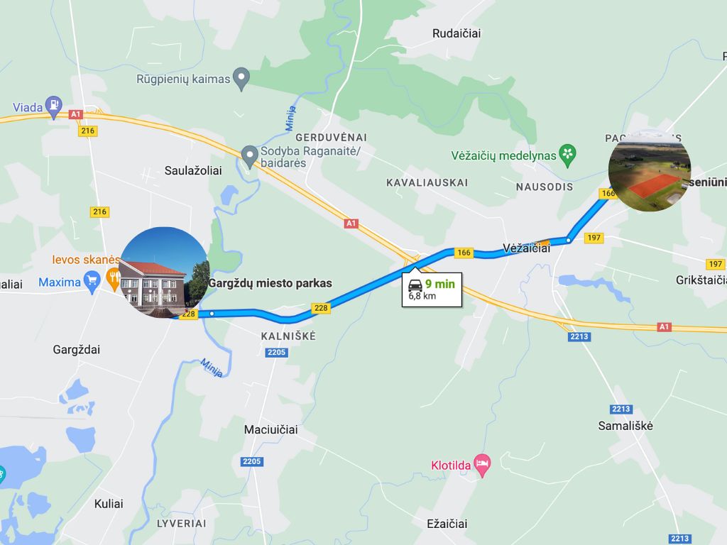 Parduodamas namų valdos sklypas Vėžaičiuose