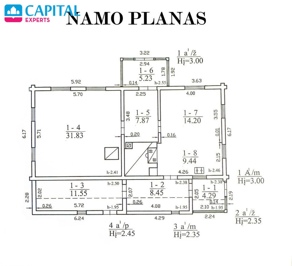 Parduodama tvarkinga sodyba Mielagėnų mstl., Ignalinos raj.