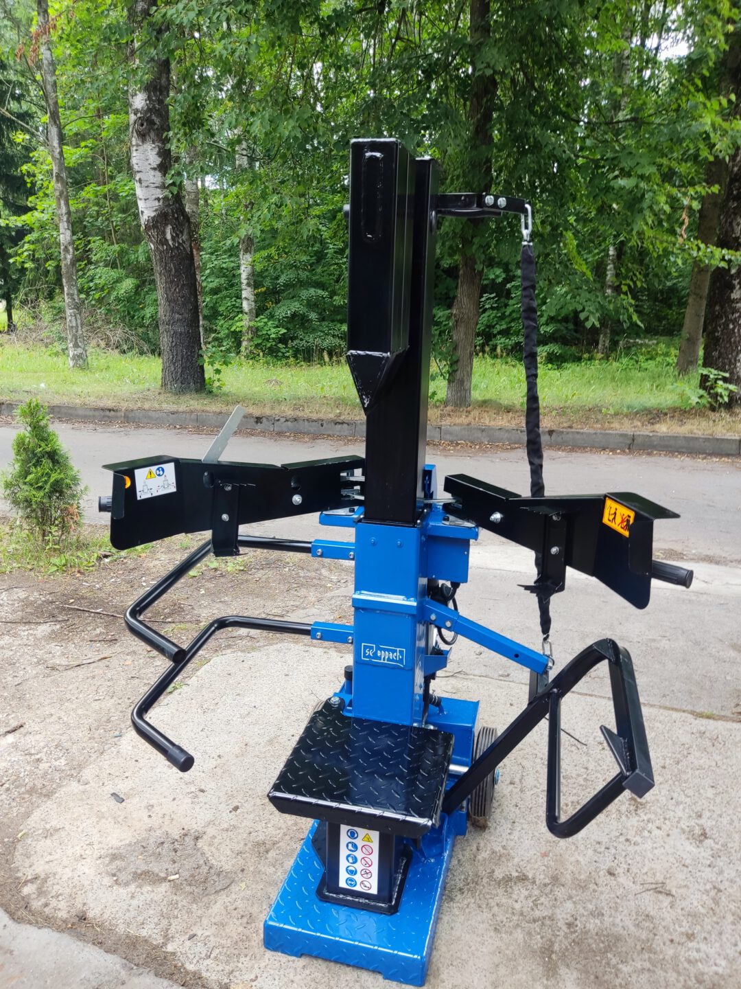 Hidraulinės malkų skaldyklės Vokietijos gamintojo Scheppach