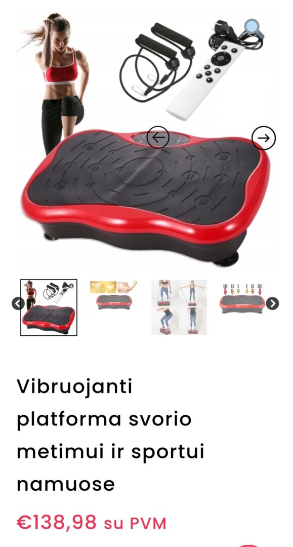 Vibro plokste
