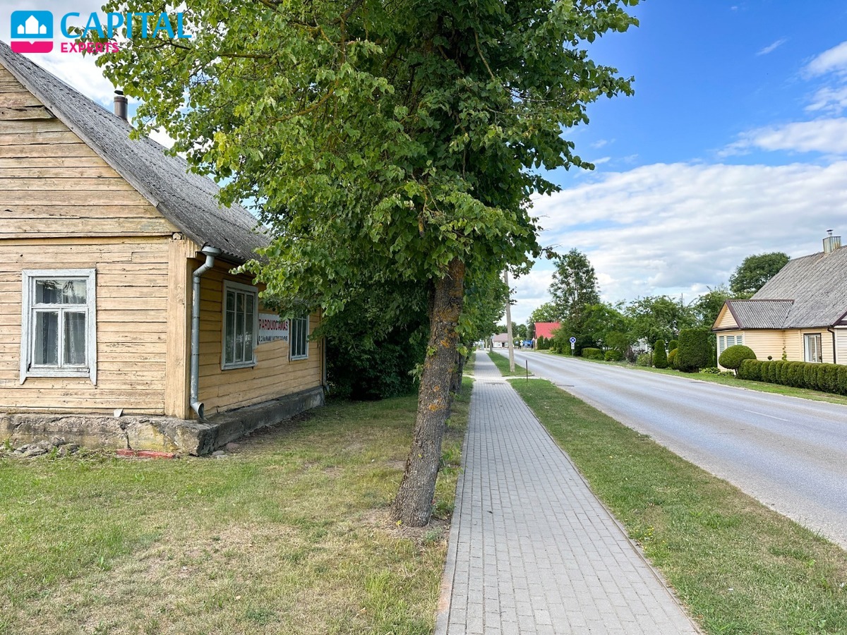 Parduodamas 64,40 kv.m. namas su 16,10 a namų valdos sklypu Kamajų mstl., Rokiškio raj.