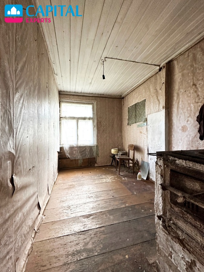 Parduodamas 64,40 kv.m. namas su 16,10 a namų valdos sklypu Kamajų mstl., Rokiškio raj.