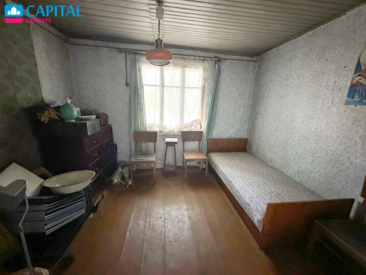 Parduodamas 64,40 kv.m. namas su 16,10 a namų valdos sklypu Kamajų mstl., Rokiškio raj.