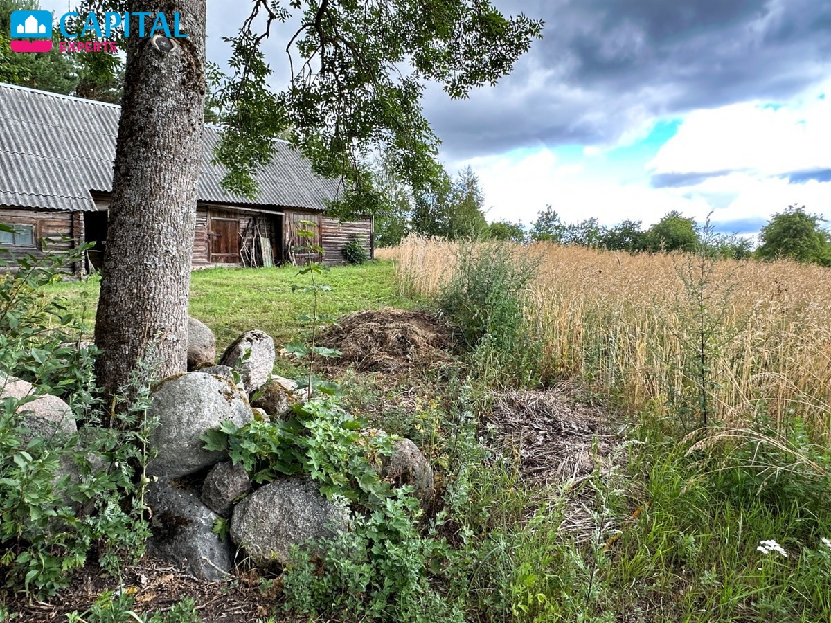 Parduodama sodyba su 20 ha (4,6 ha miškas) sklypu Baikelių k., Ignalinos raj.