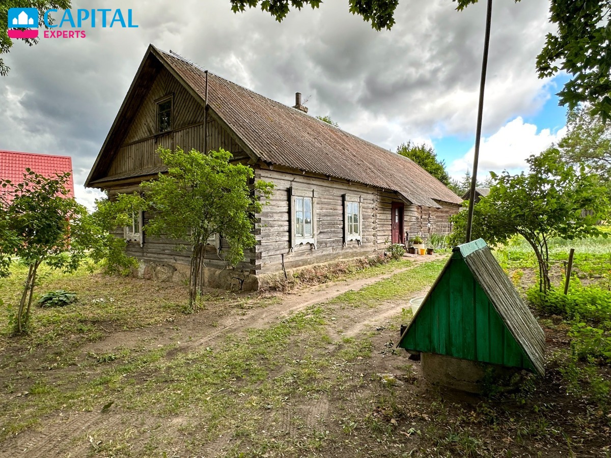 Parduodama sodyba su 20 ha (4,6 ha miškas) sklypu Baikelių k., Ignalinos raj.