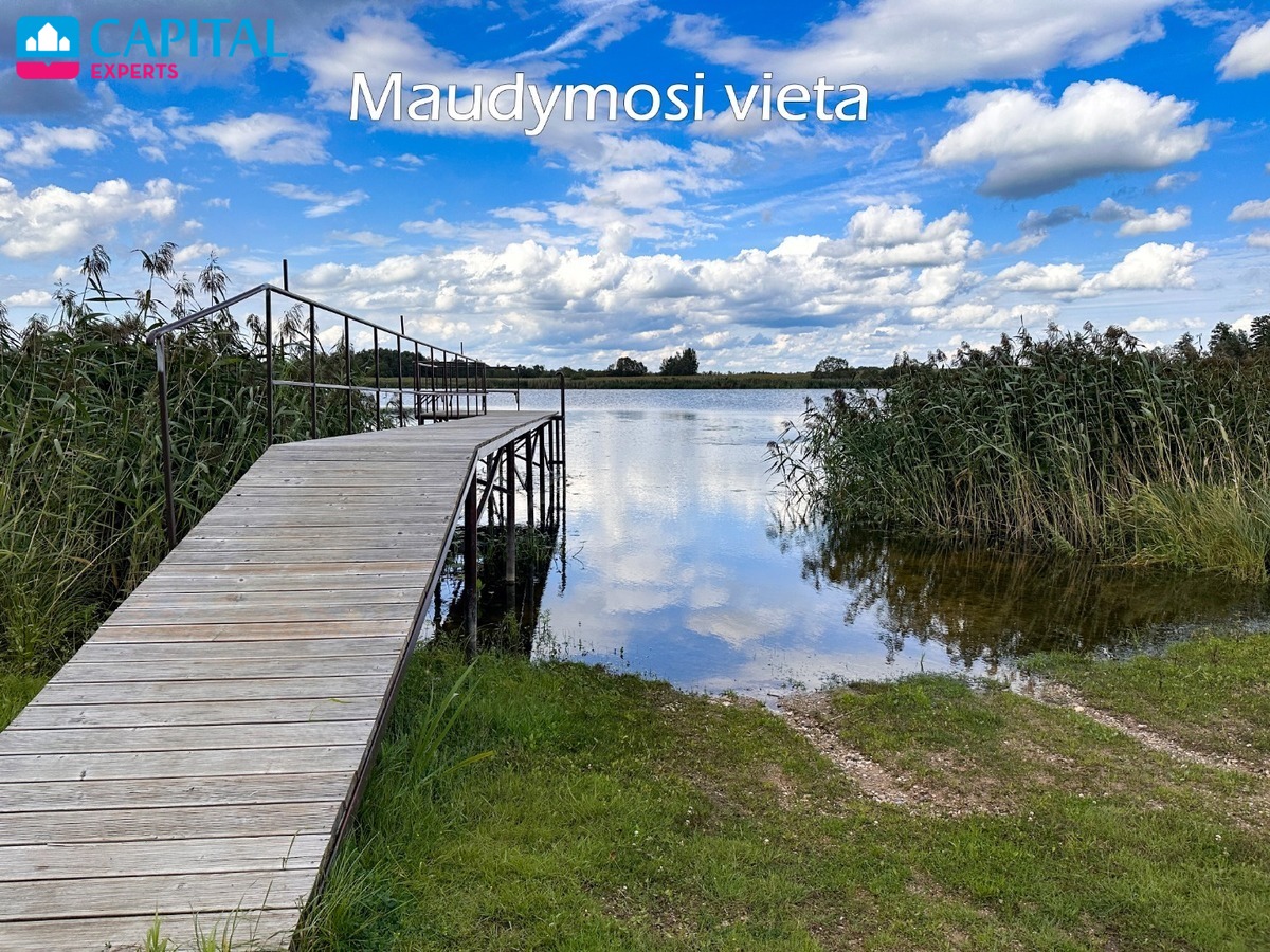 Parduodama 3,97 ha sodyba Margėnų k., Rokiškio raj. tik 200 m nuo Sartų ež.