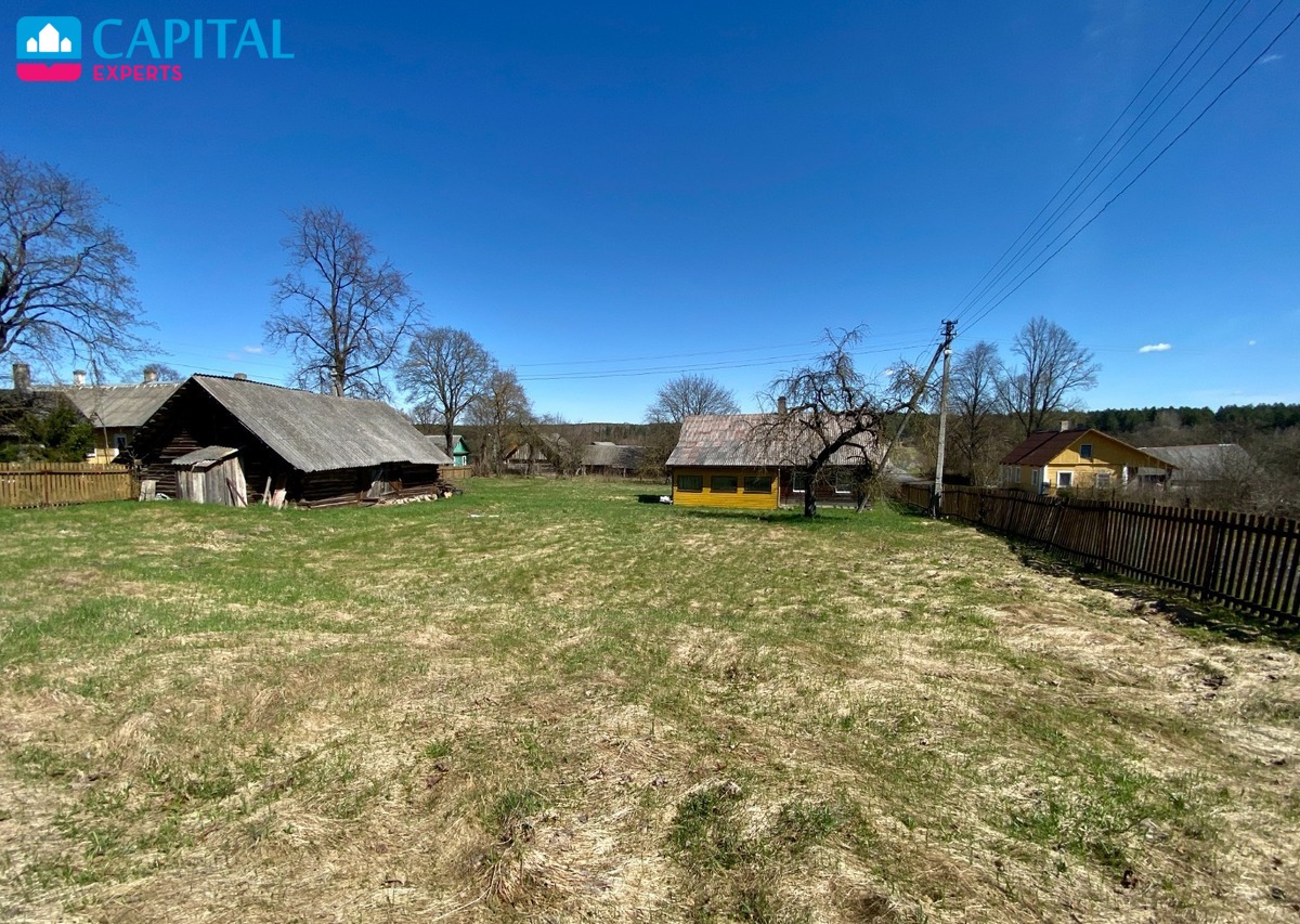 Parduodamas namas ir 18 a sklypas Dieveniškėse, Šalčininkų raj.